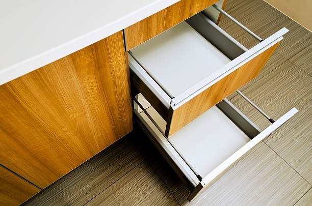 Base Cabinets in the kitchen